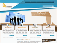 Tablet Screenshot of crazytechsolutions.com